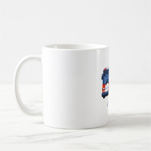8-Bit-Bus-Tasse Kaffeetasse
