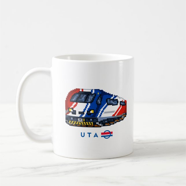 8-Bit-FrontRunner-Tasse Kaffeetasse (Links)