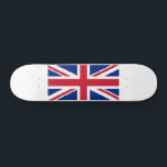 8 Bit-Gewerkschaft Pixel-Jack Skateboard<br><div class="desc">Gewerkschaft Pixel Jack UK Flag Vintag 8 Bit Pixel Art. Globe Trotters spezialisiert sich auf idiosynkratische Bilder aus der ganzen Welt. Hier finden Sie einzigartige Grußkarten,  Postkarten,  Poster,  Mousepads und mehr.</div>