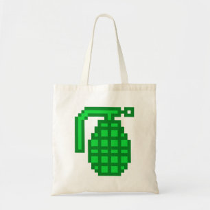 8 Bit-Granate Tragetasche