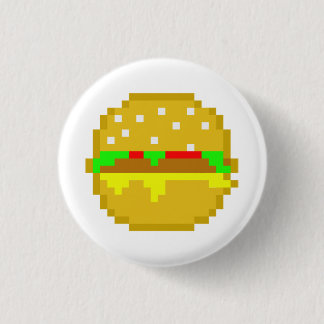 8 Bit-Hamburger Button