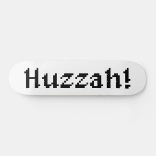 8 Bit Huzzah! Skateboard