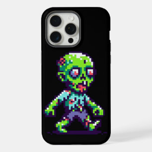 8-Bit lustiger Zombie Halloween  iPhone 15 Pro Max Hülle