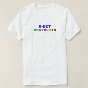 8 Bit Nostalgie T-Shirt