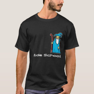 8 Bit Olde Schulzauberer-T-Shirt T-Shirt
