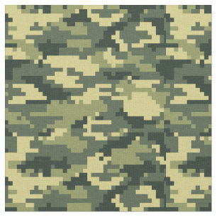 8 Bit-Pixel-Digital-Waldtarnung/-Camouflage Stoff
