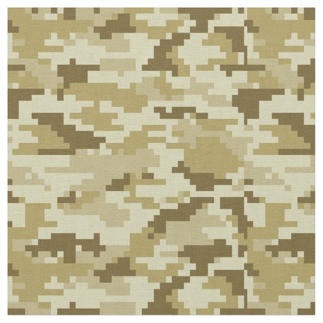 8 Bit-Pixel-Digital-Wüsten-Tarnung/Camouflage Stoff (Nahaufnahme)