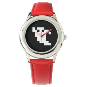 8 Bit-Pixel-Geist Armbanduhr
