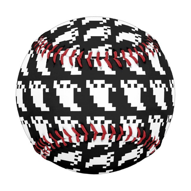 8-Bit-Pixel-Geist Baseball (Vorderseite)