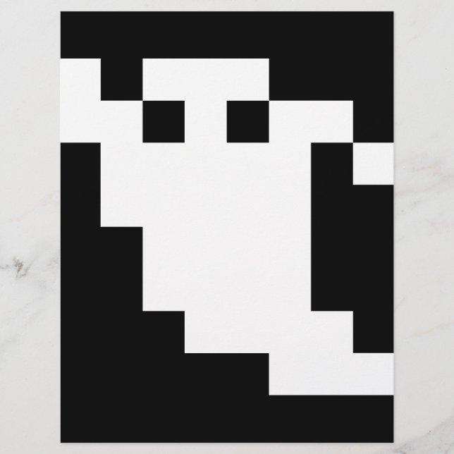 8-Bit-Pixel-Geist Flyer (Vorne)