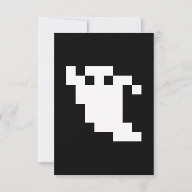 8 Bit Pixel Ghost (Vorderseite)
