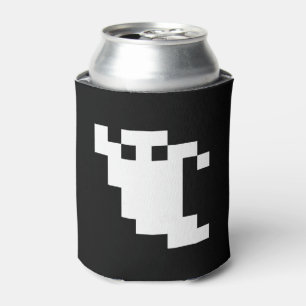 8 Bit Pixel Ghost Dosenkühler