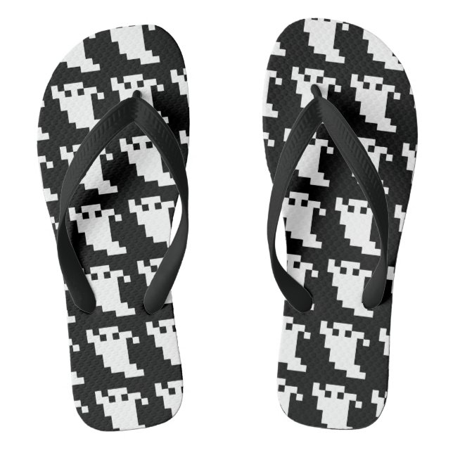 8 Bit Pixel Ghost Flip Flops (Fußbett)