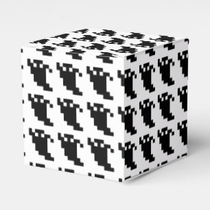 8 Bit Pixel Ghost Shadow Geschenkschachtel
