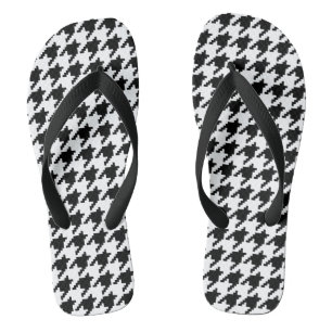 8 Bit Pixel Hahnentrittmuster Karo Muster Flip Flops