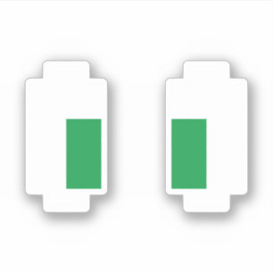 8 Bit Pixel Manga Green Eyes Aufkleber