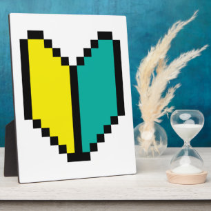 8 Bit Pixel Wakaba / Shoshinsha Mark Fotoplatte