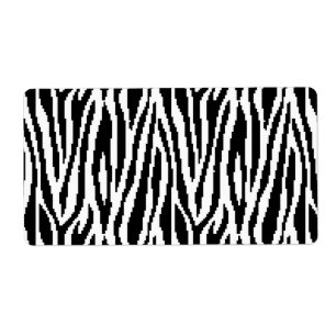 8 Bit Pixel Zebra Print Design Muster