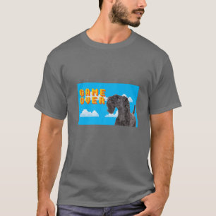 8 Bit Spiel über Kerry Blue Terrier T-Shirt