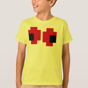 8 Bit Spooky Red Eyes T-Shirt