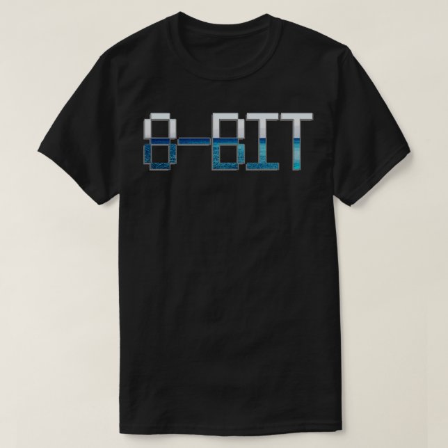 8 BIT T-Shirt (Design vorne)