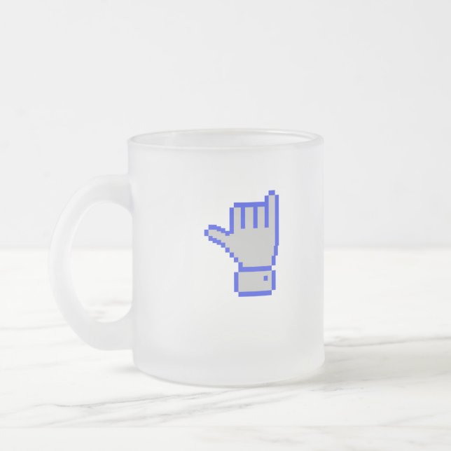 8-Bit-Typ Mattglastasse (Links)