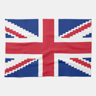 8 Bit Union Pixel Jack Handtuch