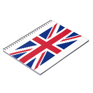 8 Bit Union Pixel Jack Notizblock