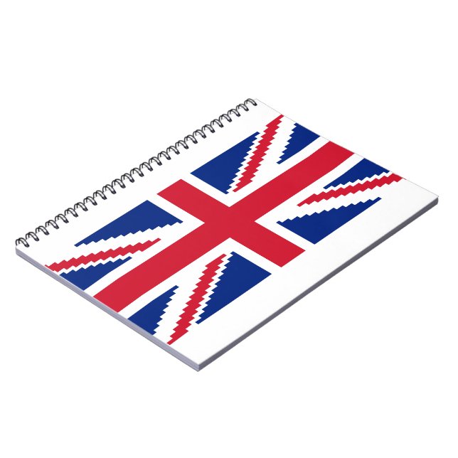 8 Bit Union Pixel Jack Notizblock (Linke Seite)