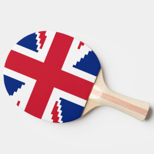 8 Bit Union Pixel Jack Tischtennis Schläger