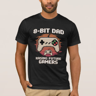 8-Bit-Vater - Künftige Gamer steigern T-Shirt