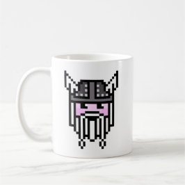 8 Bit Viking Kaffeetasse