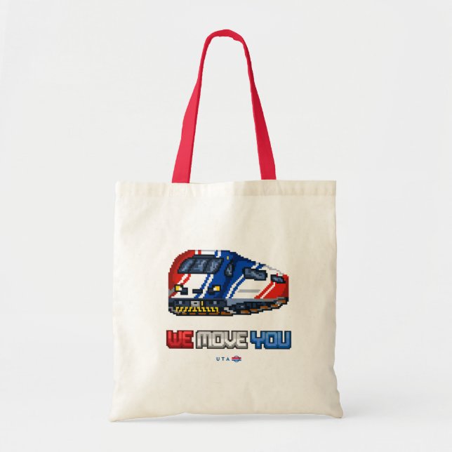 8-Bit We Move You FrontRunner-Tasche Tragetasche (Vorne)