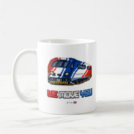 8-Bit We Move You FrontRunner-Tasse Kaffeetasse