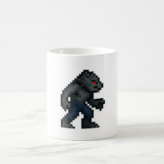 8-Bit-Werwolf Kaffeetasse