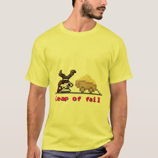 8-Bitsprung von Fail T-Shirt