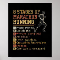 8 Bühnen Marathon-Laufstrecke