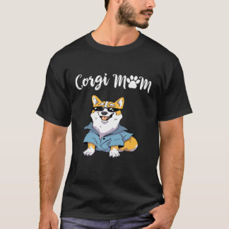8 Corgi-Mutter T-Shirt