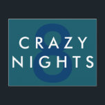 8 Crazy Nights Hanukkah Postcard Feiertagspostkarte<br><div class="desc">8 Crazy Nights Hanukkah Postcard</div>