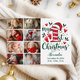 8 Foto Candy Cane Baby 1. Weihnachten