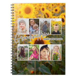 8 Foto "Großkinder machen das Leben groß" Notizblock