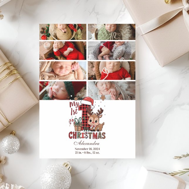 8 Foto Karo Rentier Erstes Weihnachten (Von Creator hochgeladen)