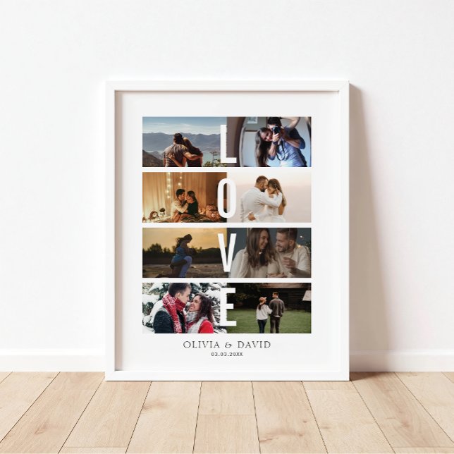 8 Foto Liebe Collage Poster (Von Creator hochgeladen)