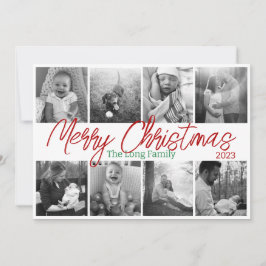 8 Foto Weihnachtskarte Feiertagskarte