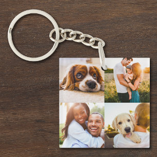 8 Fotomaterial Doppelsiegreicher Acryllic-Schlüsse Schlüsselanhänger