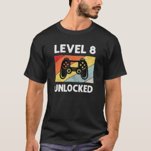 8. Geburtstag 8 Jahre Jungen T-Shirt