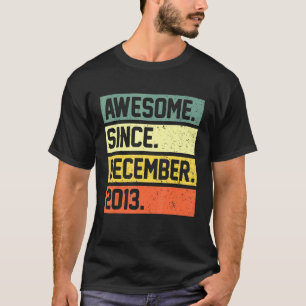 8. Geburtstag 8 Jahre Phantastisch seit Dezember 2 T-Shirt
