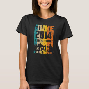 8. Geburtstag 8 Jahre Phantastisch seit Juni 2014 T-Shirt