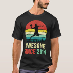 8. Geburtstag Basketball 8 Jahre alt Phantastisch  T-Shirt