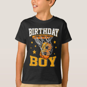 8. Geburtstag Basketball Boy 8 Jahre alter Basketb T-Shirt